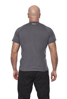 Футболка "Mini Logo T-Shirt"(Мини лого) (хлопок, серый) 7TS-04GR Футболка "Mini Logo T-Shirt"(Мини лого) (хлопок, серый) 7TS-04GR