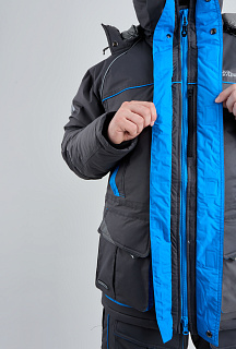 Камчатка МАГМА костюм для рыбалки GRAYLING. зимний, т.графит-синий Камчатка МАГМА костюм для рыбалки GRAYLING. зимний, т.графит-синий