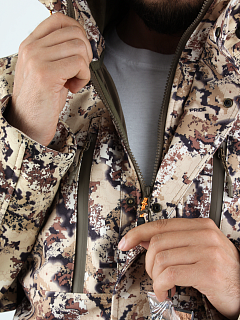 Таир куртка для охоты PRIDE, софт-шелл принт камыш Таир куртка для охоты PRIDE, софт-шелл принт камыш