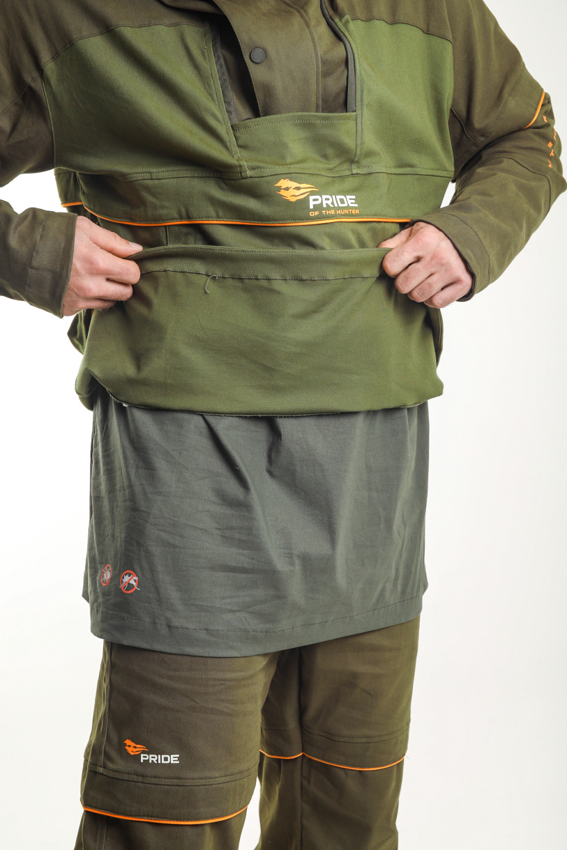 Каракал костюм ПЭ для охоты PRIDE, хаки